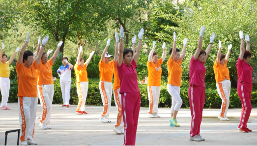 清晨的奥体, 晨跑爱好者 清晨的奥体, 晨跑爱好者